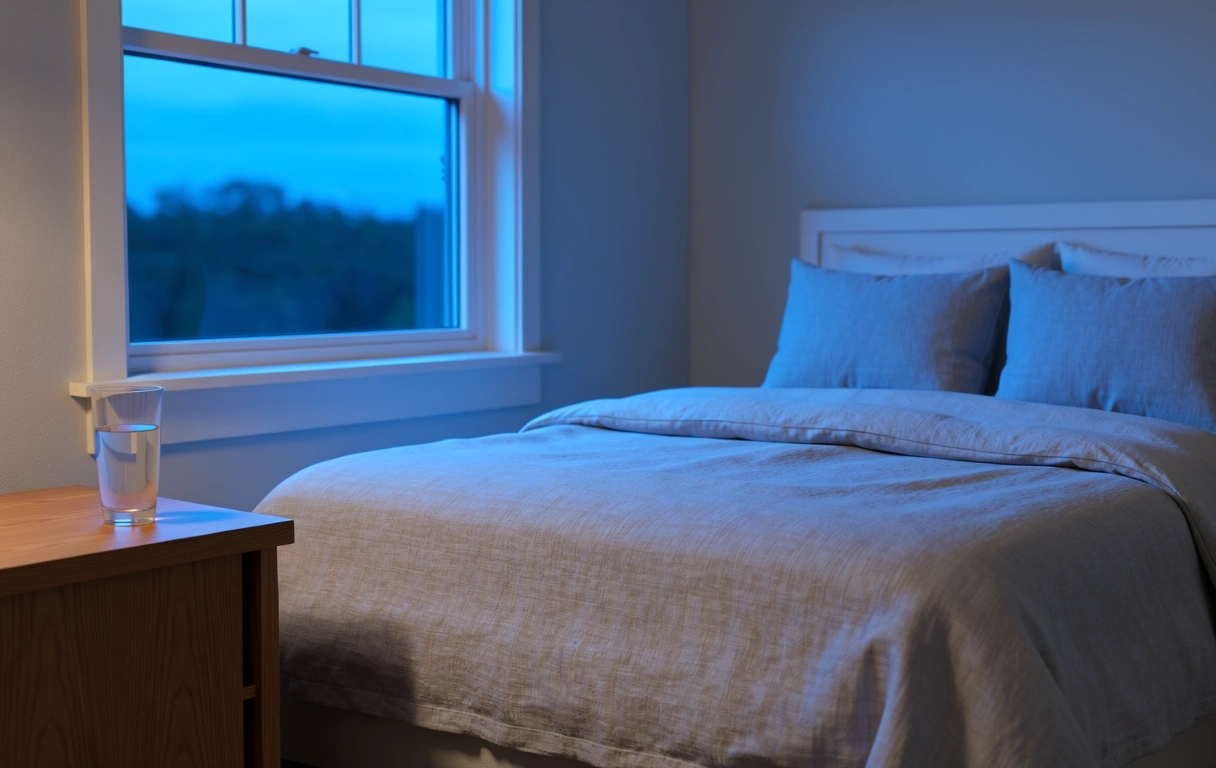 Beruhigende Schlafumgebung für optimale Regeneration